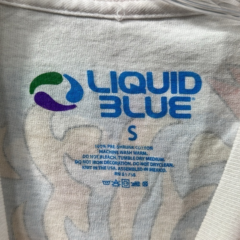 Grateful Dead Liquid blue tie-dye T-shirt size small - Picture 6 of 12